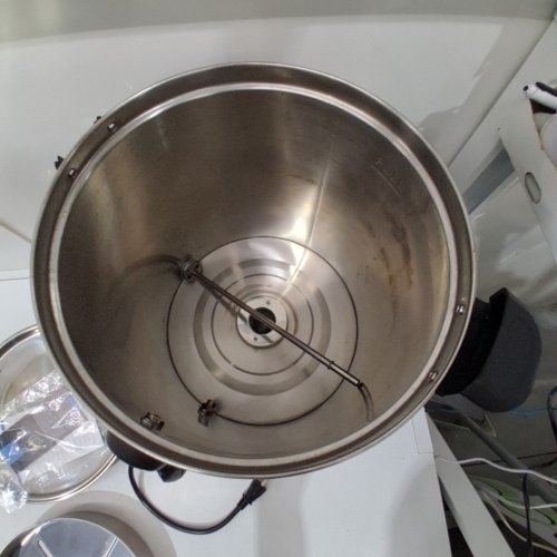 ZULAY KITCHEN STAINLESS STEEL COMMERCIAL COFFEE/HOT BEVERAGE DISPENSER URN - 50 CUPS - SILVER/BLACK - (MODEL: Z-2474) image 4