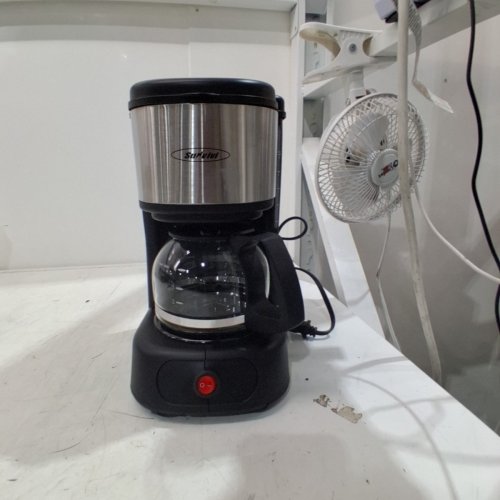 SUNWILL DRIP COFFEE MAKER - 5 CUP / 600W / 120 V - BLACK / STAINLESS STEEL (MODEL: CM006) image 3