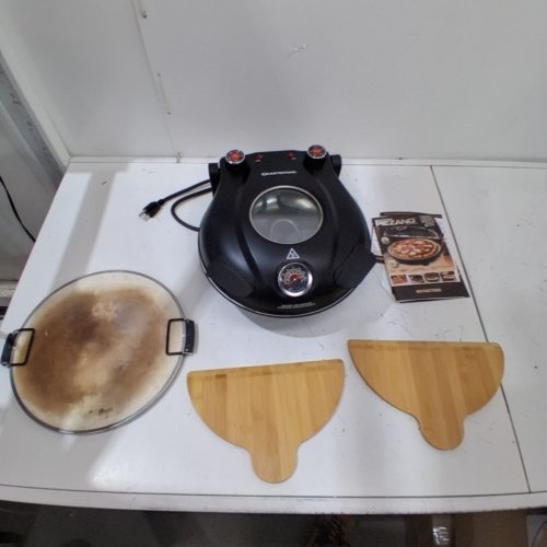 GRANITESTONE PIEZANO CRISPY ELECTRIC PIZZA OVEN - 12" - BLACK (MODEL: 1424FEM) image 5