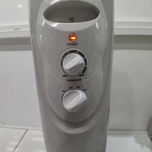 PELONIS OIL FILLED RADIANT SPACE HEATER - 1500W, 120 V - OFF-WHITE (MODEL: PHO15A2AGW) image 2