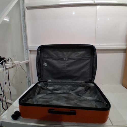 AMAZON BASICS HARDSIDE SPINNER SUITCASE LUGGAGE - 30" - ORANGE image 2