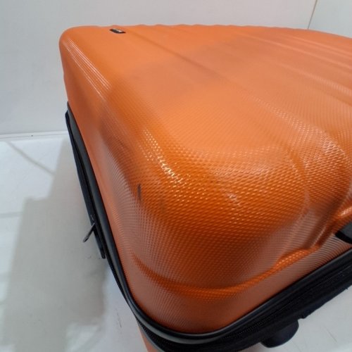 AMAZON BASICS HARDSIDE SPINNER SUITCASE LUGGAGE - 30" - ORANGE image 3