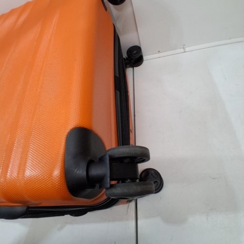AMAZON BASICS HARDSIDE SPINNER SUITCASE LUGGAGE - 30" - ORANGE image 4