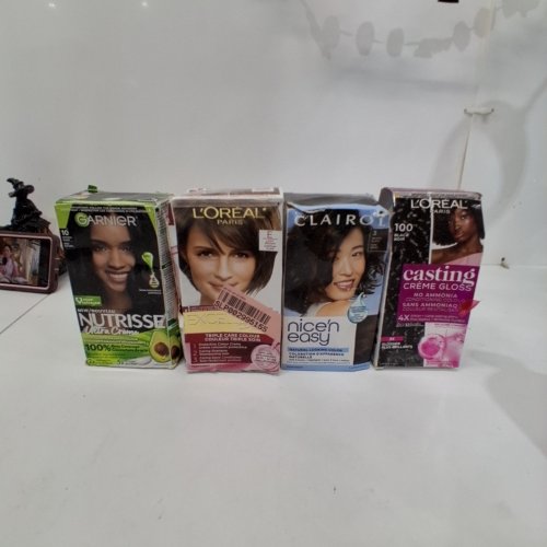 4 ASSORTED HAIR COLOR KITS- ASSORTED BRANDS & SHADES image 2