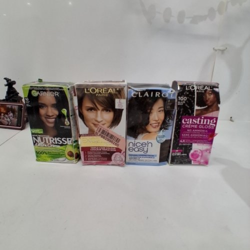 4 ASSORTED HAIR COLOR KITS- ASSORTED BRANDS & SHADES image 4