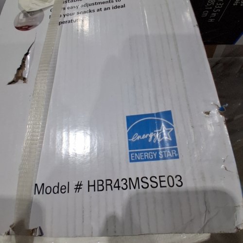 HAMILTON BEACH MINI ALL REFRIGERATOR - 4.3 CU.FT- STAINLESS STEEL (MODEL: HBR43MSSE03) image 2