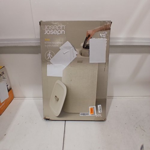 JOSEPH JOSEPH TOTA LAUNDRY HAMPER WITH SEPARATE BASKETS AND REMOVABLE BAGS - 60L - ECRU/BEIGE image 5