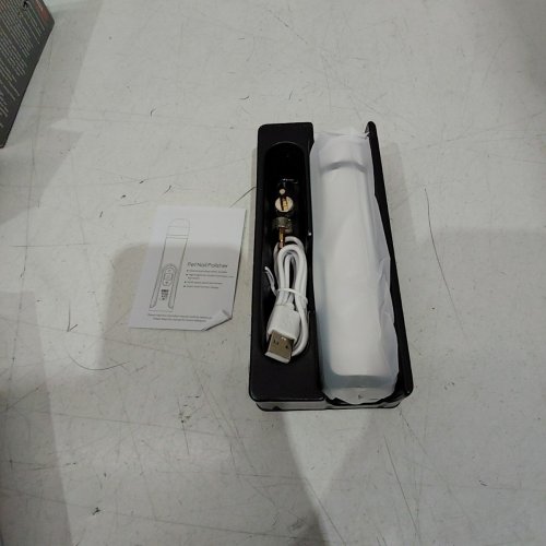 SMEHNSER CORDLESS RECHARGEABLE 3 SPEEDS PET NAIL GRINDER WITH LED LIGHT - WHITE / BLACK (MODEL: M5) image 2