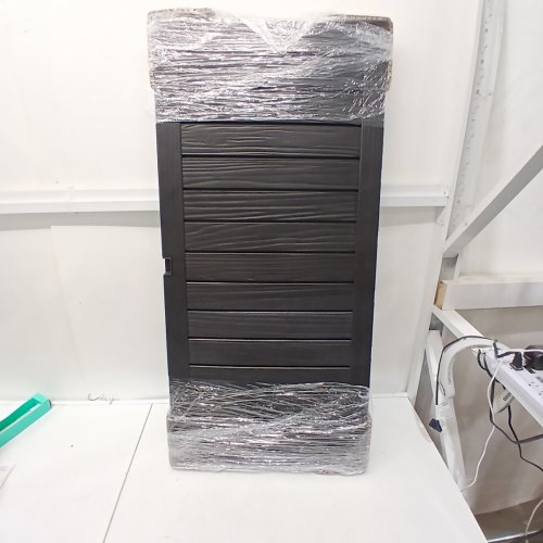 PATIO DECK STORAGE BOX - 75GAL - 46" X 21" X 21.6" - BLACK - (MODEL: CW322A) image 2