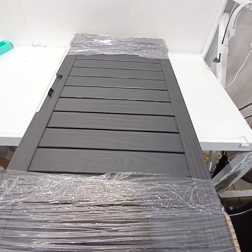 PATIO DECK STORAGE BOX - 75GAL - 46" X 21" X 21.6" - BLACK - (MODEL: CW322A) image 3