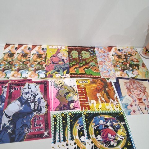 20+ ASSORTED COMIC ART PRINT POP CULTURE POSTERS - ASSORTED COLOR AND SIZES image 3