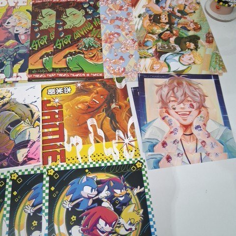20+ ASSORTED COMIC ART PRINT POP CULTURE POSTERS - ASSORTED COLOR AND SIZES image 4