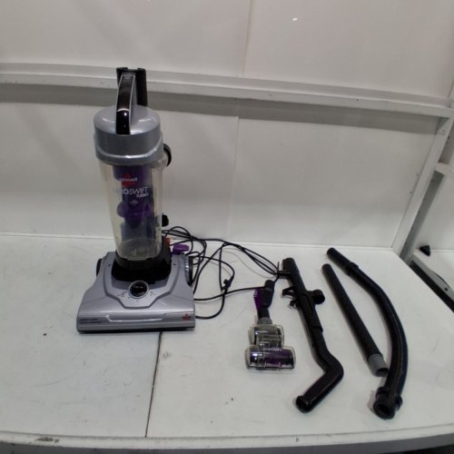BISSELL AEROSWIFT TURBO UPRIGHT CORDED VACUUM WITH CLEANING TOOLS - PURPLE/GREY (MODEL: 1808B) image 3