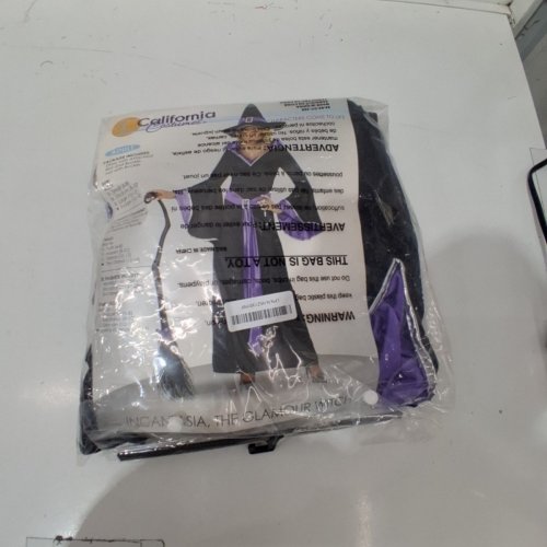 2PC WOMENS CALIFORNIA COSTUMES INCANTASIA COSTUME - LARGE - PURPLE/BLACK image 2
