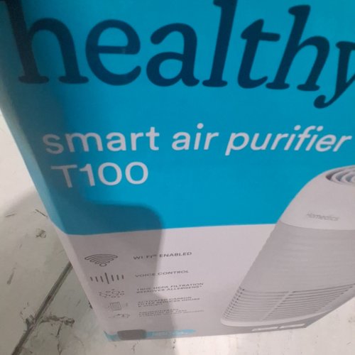 HOMEDICS TOTALCLEAN T100 3-IN-1 SMART AIR PURIFIER WITH HEPA FILTER - 200.SQ.FT - WHITE (MODEL: T100) image 2