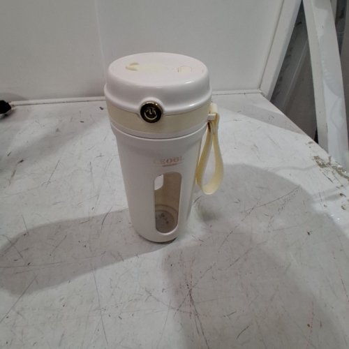RECHARGEABLE PORTABLE BLENDER ELECTRIC JUICER - 350 ML - CREAM (MODEL:Z1) image 3