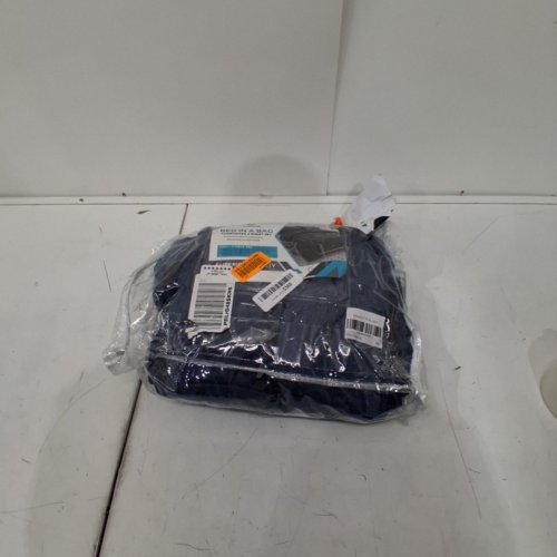 6PC LANE LINEN BED IN A BAG PINTUCK MICROFIBER COMFORTER SET - FULL - NAVY (STYLE: MAXFCFT7-FL-NVY) image 4