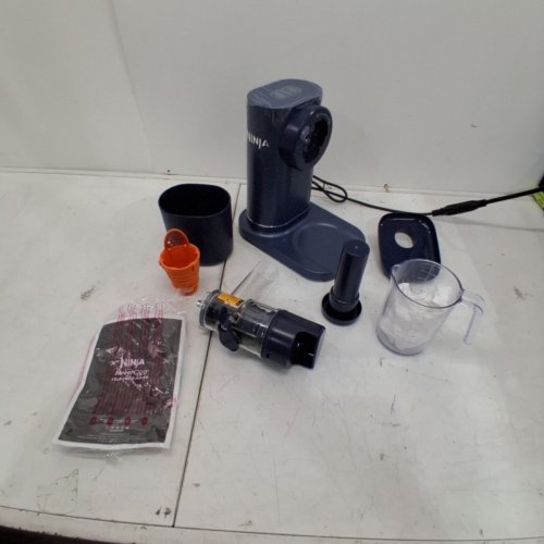 NINJA NEVERCLOG ELECTRIC COLD PRESS JUICER - 24 OZ - BLUE / NAVY (MODEL: JC151NV) image 6