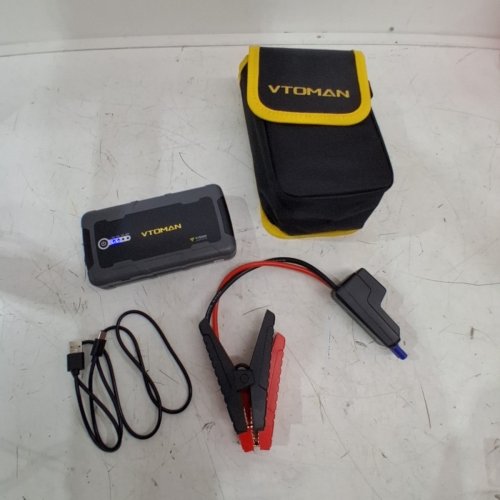 VTOMAN V1500 CAR BATTERY JUMP STARTER FOR 12V VEHICLES - 1500A, UP TO 6.0L GAS & 4.0L DIESEL ENGINES - BLACK (MODEL: JS-359) image 3