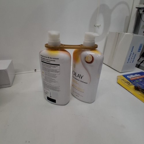 2PK OLAY ULTRA MOISTURE BODY WASH WITH VITAMIN B COMPLEX - SHEA BUTTER - 887ML image 2