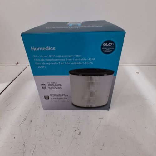 HOMEDICS 3-IN-1 TRUE HEPA REPLACEMENT AIR PURIFIER FILTER (MODEL: AP-T200FL) image 3