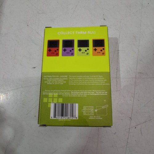 J'ADORE HANDHELD RETRO ARCADE GAME - 100 GAMES - 3.1" X 4.7" - RED (MODEL: 851783) image 3