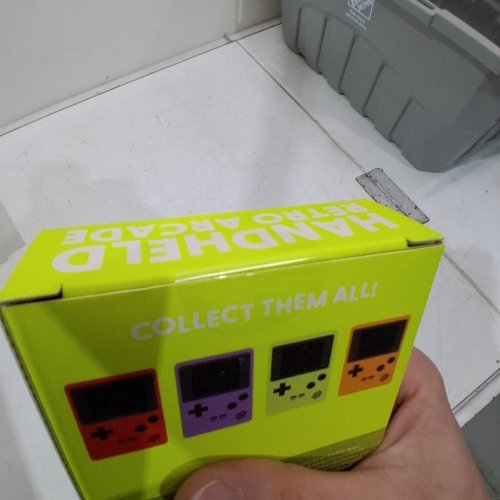 J'ADORE HANDHELD RETRO ARCADE GAME - 100 GAMES - 3.1" X 4.7" - RED (MODEL: 851783) image 4
