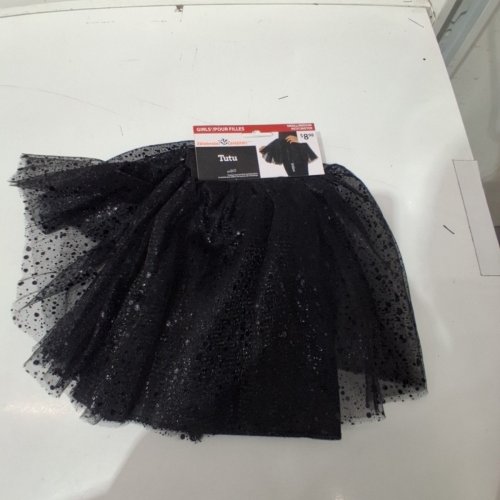 GIRL'S WAY TO CELEBRATE! SEQUIN TUTU - SMALL/MEDIUM - BLACK image 2