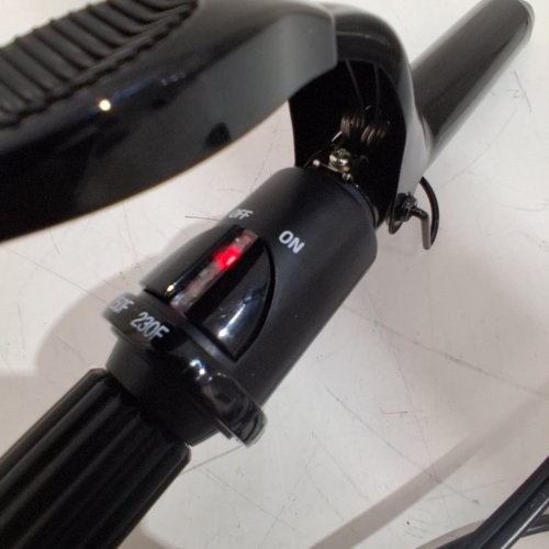 BABYLISSPRO CERAMIC CURLING IRON WITH SPRING HANDLE - 1" - BLACK (MODEL: BABC100SNC) image 2
