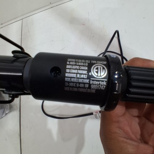 BABYLISSPRO CERAMIC CURLING IRON WITH SPRING HANDLE - 1" - BLACK (MODEL: BABC100SNC) image 3
