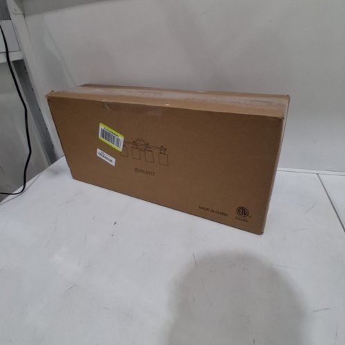 FOUR-LIGHT WALL MOUNT VANITY LIGHT - 120V, 60HZ - BRASS AND WHITE (MODEL: ZDW-8117) image 4