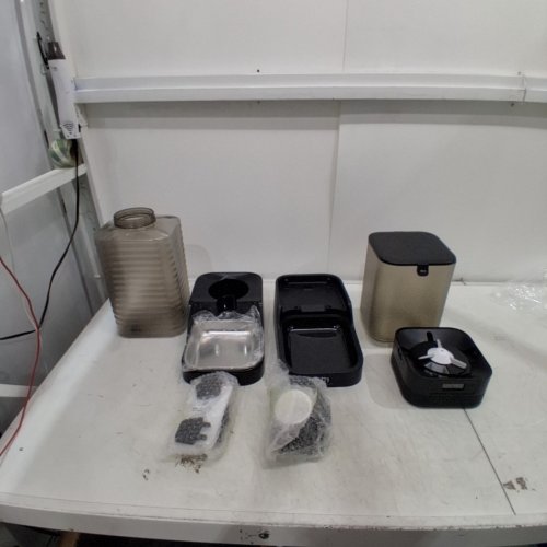 2PC MARCHUL AUTOMATIC CAT FEEDER & GRAVITY WATER DISPENSER SET - 7L/8L - BLACK (MODEL: US2B300BK) image 3