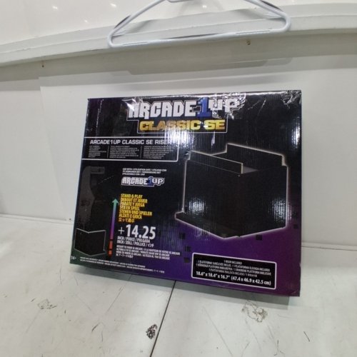 ARCADE1UP CLASSIC SE ARCADE MACHINE RISER - 14.25"H - BLACK (MODEL: GEN-R-406000) image 8