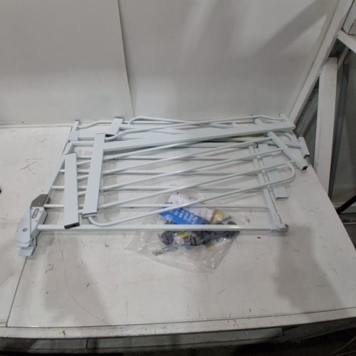 REGALO EASY STEP EXTRA WIDE BABY GATE - 30" X 29"-49" - WHITE (MODEL: 1164 EW DS) image 2
