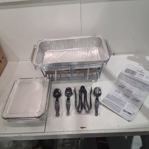 51PC CATERPAX DISPOSABLE CHAFING DISH BUFFET SET image 2