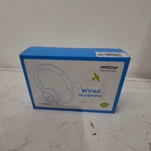 KID'S MPOW CHE1 WIRED OVER THE HEAD HEADPHONES - GREEN/BLUE - (MODEL: MPBH385AG) image 3
