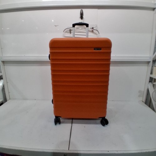 AMAZON BASICS HARDSIDE SPINNER SUITCASE LUGGAGE - 30" - ORANGE image 2
