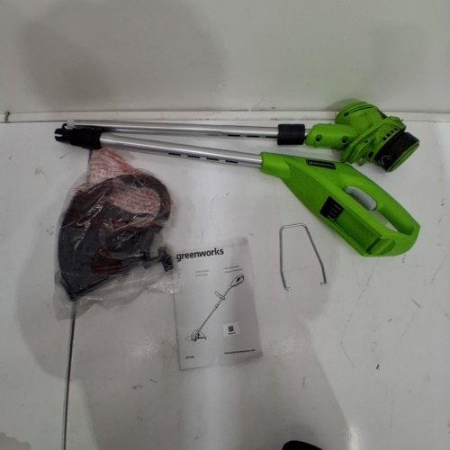 GREENWORKS CORDLESS STRING TRIMMER **TOOL ONLY** - 12" PATH 40V - GREEN/BLACK (MODEL: STF309/STF311) image 2