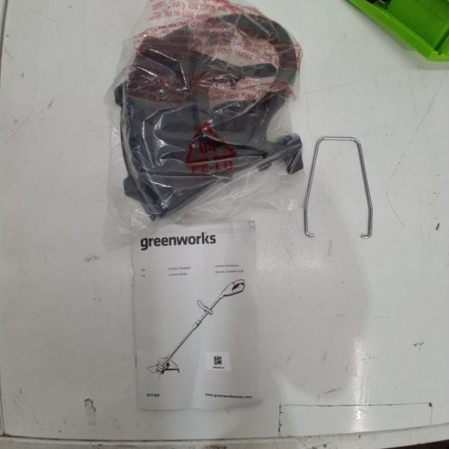 GREENWORKS CORDLESS STRING TRIMMER **TOOL ONLY** - 12" PATH 40V - GREEN/BLACK (MODEL: STF309/STF311) image 3