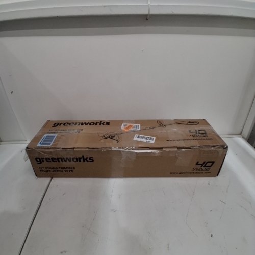 GREENWORKS CORDLESS STRING TRIMMER **TOOL ONLY** - 12" PATH 40V - GREEN/BLACK (MODEL: STF309/STF311) image 5