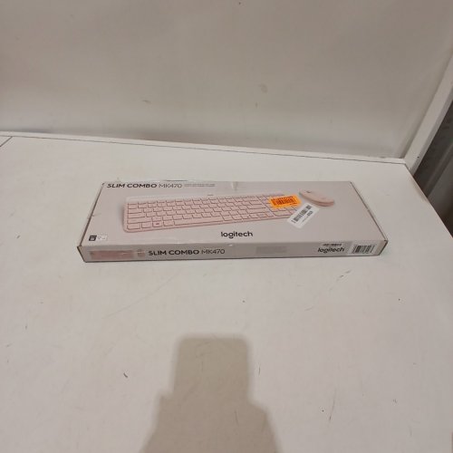 LOGITECH MK470 SLIM WIRELESS KEYBOARD - LONG BATTERY LIFE, ULTRA QUIET, 2.4 GHZ USB RECEIVER, PLUG N' PLAY CONNECTIVITY - PINK ROSE (MODEL: ‎920-009443) image 4