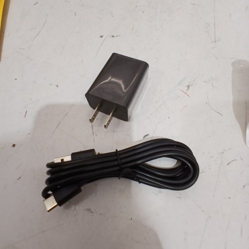 2PC USB-C CHARGER CABLE AND BLOCK - BLACK image 3