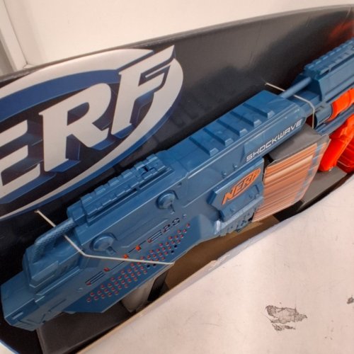 NERF ELITE 2.0 SHOCKWAVE RD-15 ROTATING DRUM BLASTER WITH DARTS (MODEL: 2414317) image 3