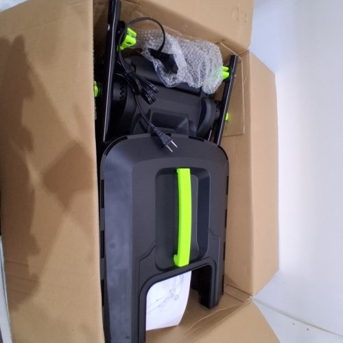 STEELITE CORDLESS ELECTRIC LAWN MOWER - 5-POSITION HEIGHT ADJUSTMENT WITH 8 GALLON GRASS BAG - BATTERY AND CHARGER INCLUDED - 13'' - 21V - ( MODEL: ‎DG500 ) image 2