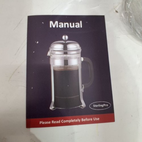 STERLING PRO UNIQUE DOUBLE SCREEN FRENCH PRESS - 4OZ image 3