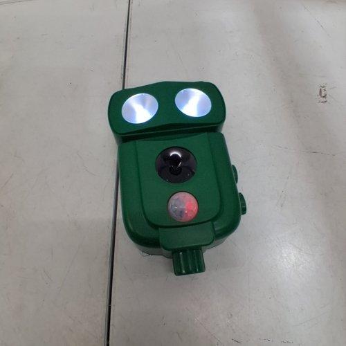 3FREE ANIMAL REPELLER ULTRASONIC SOLAR POWER BIRD DOG CAT SKUNK DEER RACCOON REPELLENT - 19" - GREEN image 2