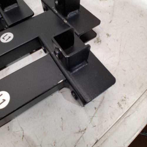 ALLEWIE METAL PLATFORM BED FRAME - FULL - BLACK (MODEL: WDLWCTTC002) image 5