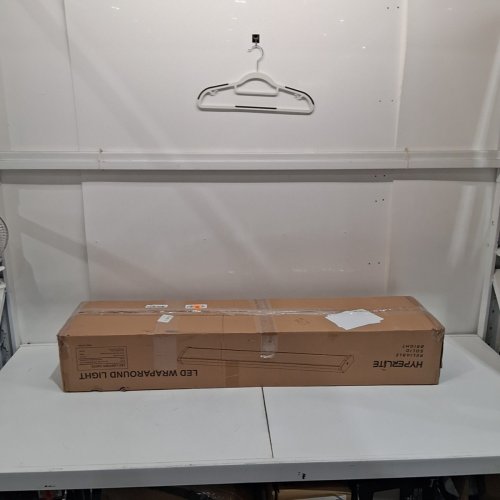 6PK HYPERLITE LINKABLE LED WRAPAROUND CEILING LIGHT FIXTURES - 4FT - 60W/50W/40W - 4400 LM/5500 LM/6600 LM - WHITE (MODEL: BL-WR-486-40W/50W/60W-XTTN) image 5