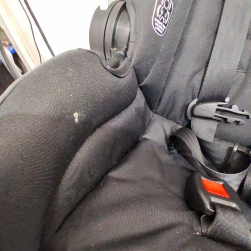 GRACO SNUGRIDE 35 LITE LX INFANT CAR SEAT - 4-35LBS CAPACITY - GOTHAM FASHION BLACK/GREY (MODEL: 2143034) image 4
