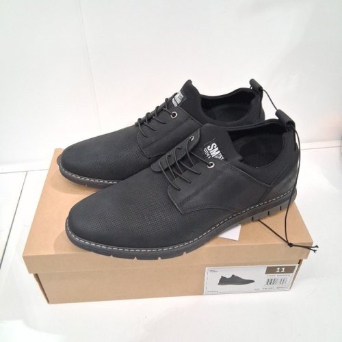 MEN'S STEVE MADDEN RECKARO MODERN URBAN SHOE - 11 - BLACK (STYLE: 8887011) image 2